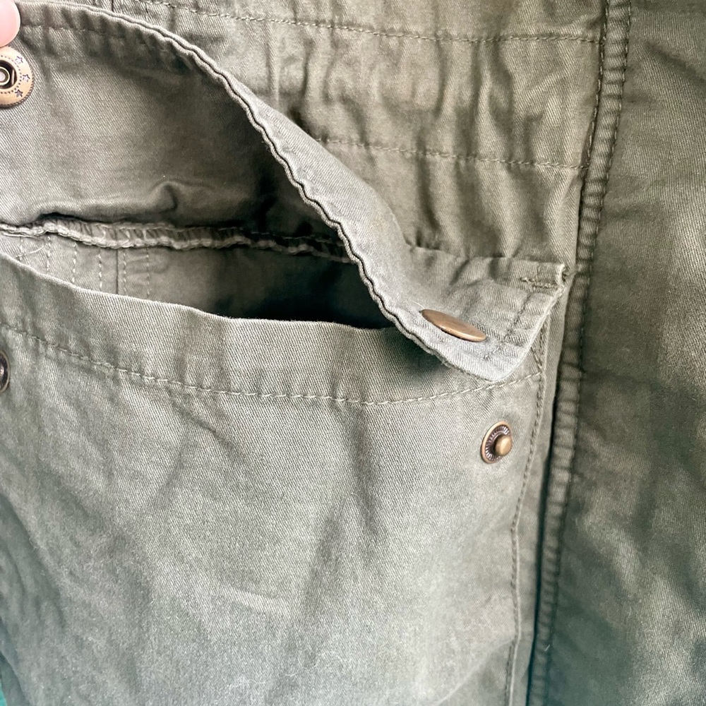 Olive Green Utility Jacket - Picture 7 of 7
